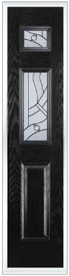 DoorStop Composite Doors Black Side Panels