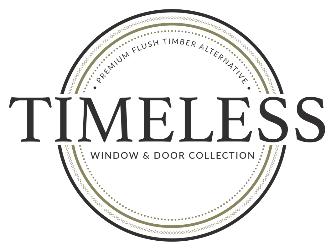 Timeless Flush Casement Window System Timber like joint
