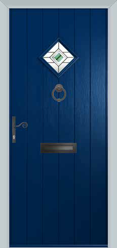 Solidor Composite Door Flint 1 Blue