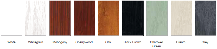 DoorStop Composite Doors Frame Colour options