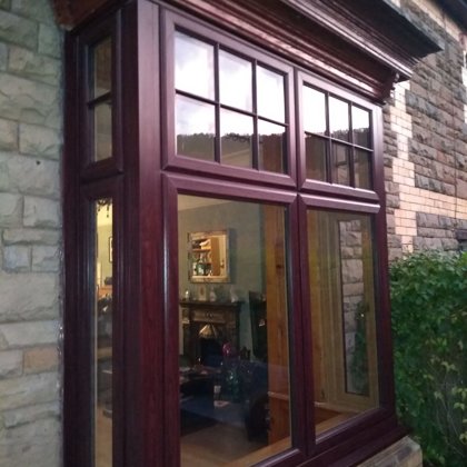 External Bay Window in Rosewood for the Swains of Abertillery