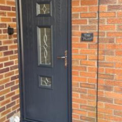 Anthracite Comppsote Door for the Westcotts of Bridgend