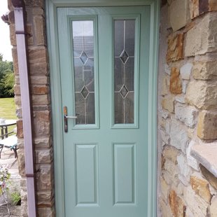 Door-Stop Door in Chartwelll Green