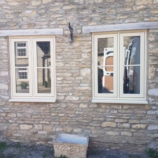 Heritage Flush Casements in Agate Grey - for Mr and Mrs Turner, Malmesbury