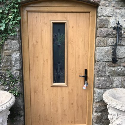 Mr and Mrs Pulling Chepstow Timesless Flush Casement Heritage Windows in Irish Oak PVCu