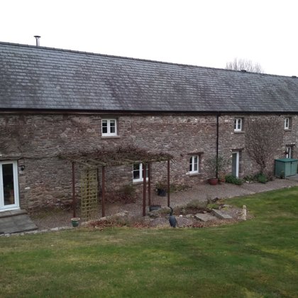 The Caswells Llanellen Timesless Flush Casement Heritage Windows in Woodgrain White PVCu