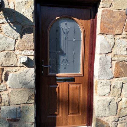 Walnut Solidor with Rosewood Frame for the Hazelby's of Brecon