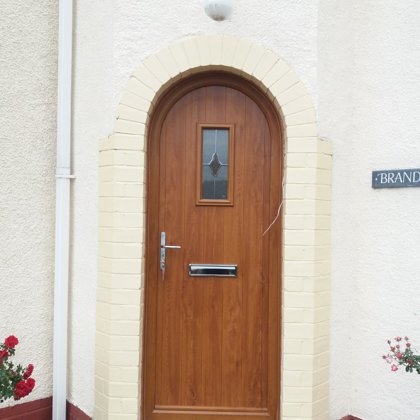Arched Door for the Maxted's of Gilwern