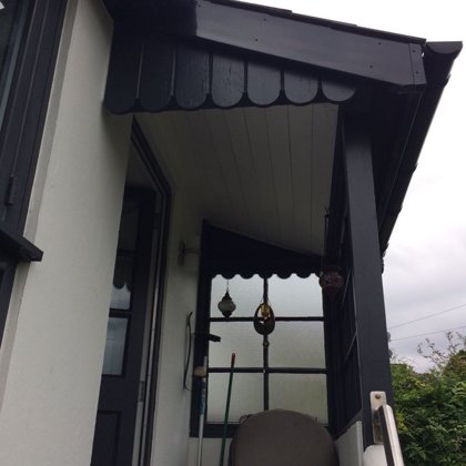 Anthracite Grey Legacy Vertical Sliding Sash Windows installed for the Llewellyn'