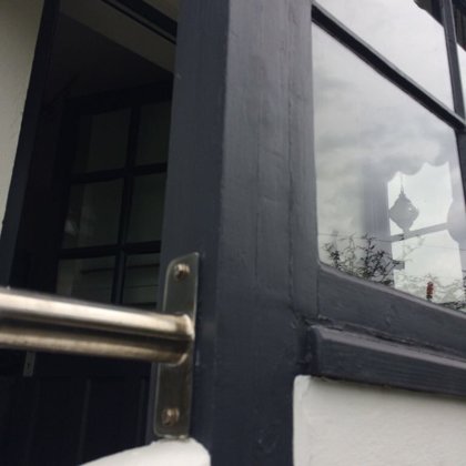 Anthracite Grey Legacy Vertical Sliding Sash Windows installed for the Llewellyn'