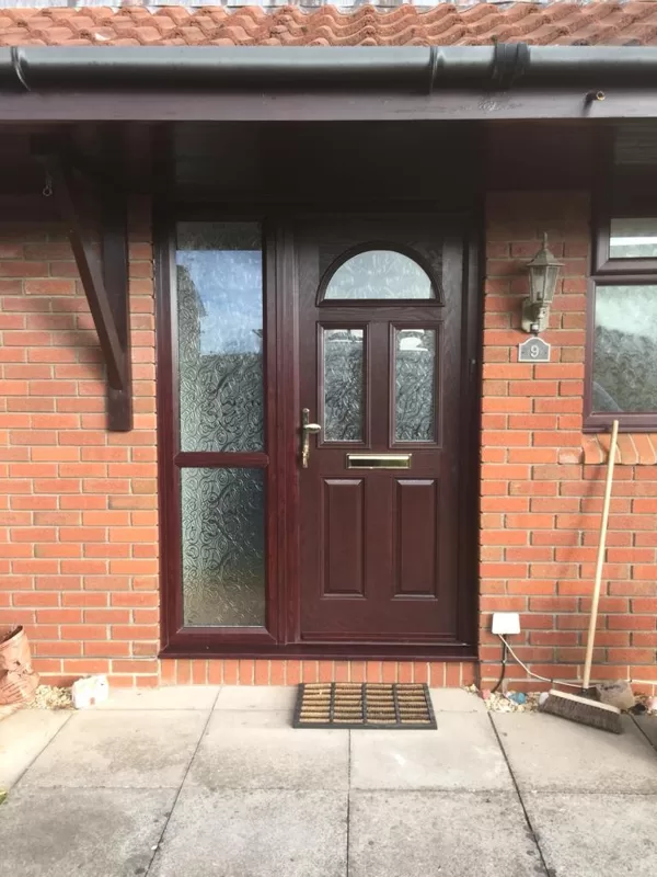 Rosewood Composite Door installed in Chepstow for the McIntosh Family
