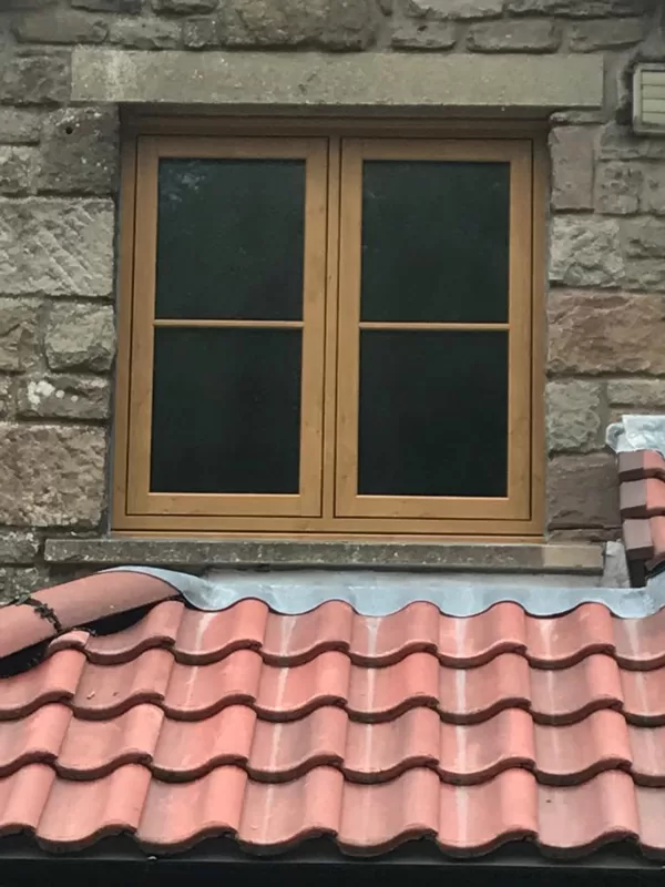 Mr and Mrs Pulling Chepstow Timesless Flush Casement Heritage Windows in Irish Oak PVCu