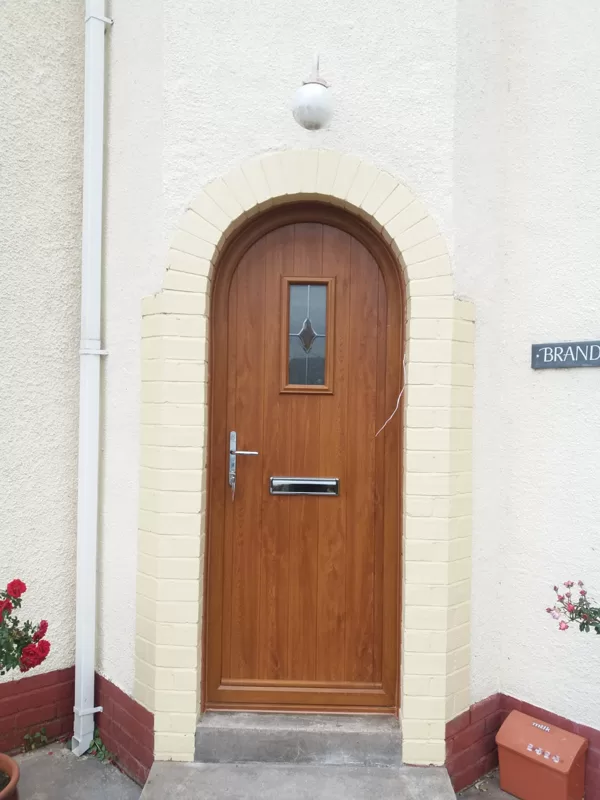 Arched Door for the Maxted's of Gilwern