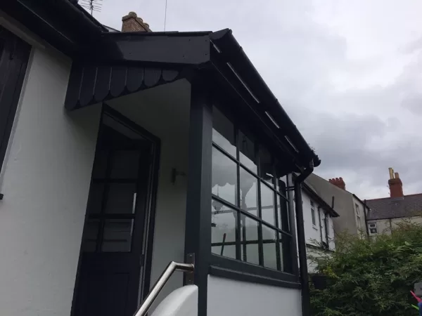 Anthracite Grey Legacy Vertical Sliding Sash Windows installed for the Llewellyn'