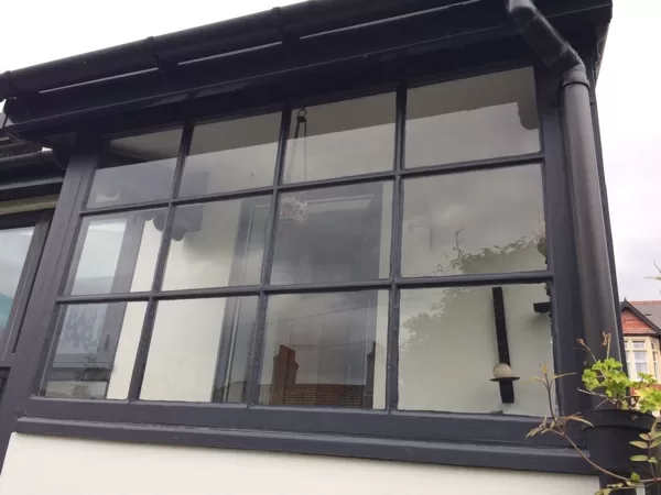 Anthracite Grey Legacy Vertical Sliding Sash Windows installed for the Llewellyn'