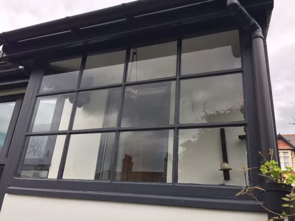 Anthracite Grey Legacy Vertical Sliding Sash Windows installed for the Llewellyn'