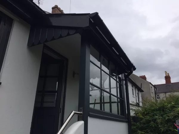 Anthracite Grey Legacy Vertical Sliding Sash Windows installed for the Llewellyn'