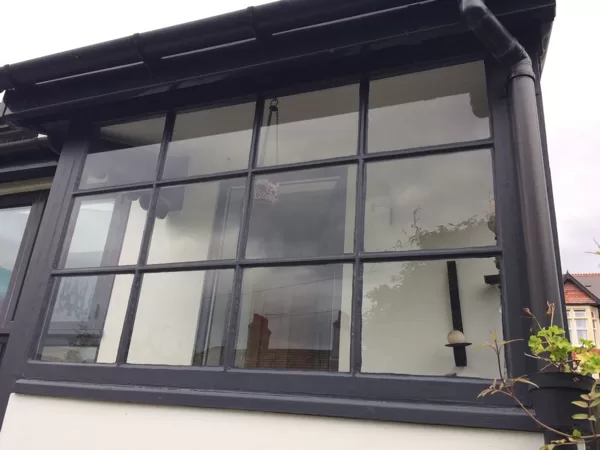 Anthracite Grey Legacy Vertical Sliding Sash Windows installed for the Llewellyn'