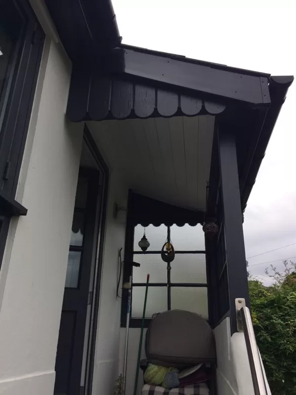 Anthracite Grey Legacy Vertical Sliding Sash Windows installed for the Llewellyn'