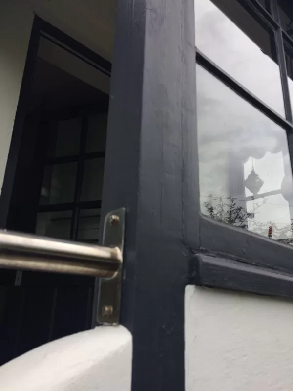 Anthracite Grey Legacy Vertical Sliding Sash Windows installed for the Llewellyn'