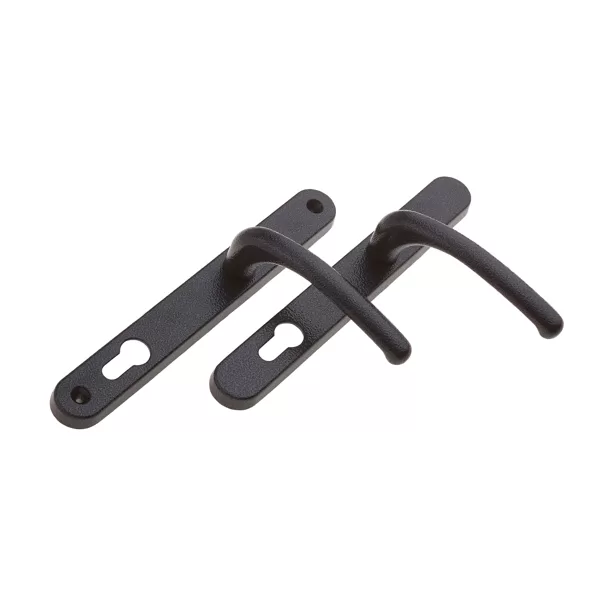 Balmoral Lever Lever Handle - Antique Cast Black