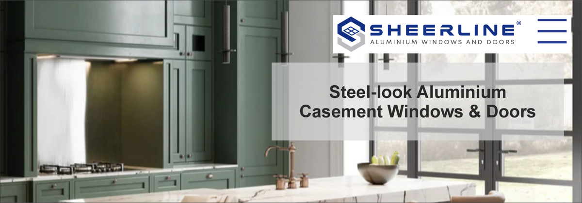 Sheerline Steel-look Aluminium Windows and Doors