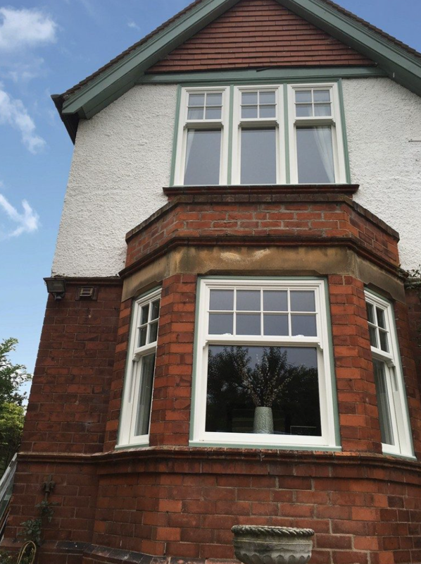 Legacy Vertical Sliding Box Sash Windows Bay Window